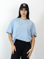 Dámske voľné tričko VSB STREET babyblue