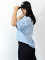 Dámske voľné tričko VSB STREET babyblue
