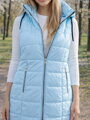 Dlouhá dámská BABYBLUE vesta 