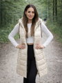 Trendy dámská sportovní vesta CREAM 