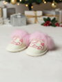 Dámské kožené papuče - Sweet girl 36 růžové