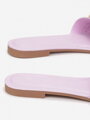 Dámské pantofle na léto lila-fialová 55-115-90
