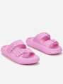 Růžové dámské pantofle 3752-45 PINK