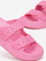 Dámské gumové pantofle 3752-80 fuchsia 