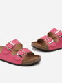 Dámské pantofle DM221-80 fuchsia