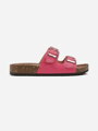 Dámské pantofle DM221-80 fuchsia