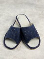 Dámské otevřené papuče modré model 76