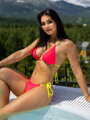 Dámské plavkové kalhotky VSB IBIZA neonově-červená