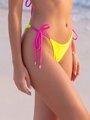 Dámské plavkové kalhotky VSB IBIZA neonově-žlutá