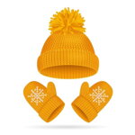 Stylové zimní sety: Čepice, šála, čelenka a rukavice pro chladné dny