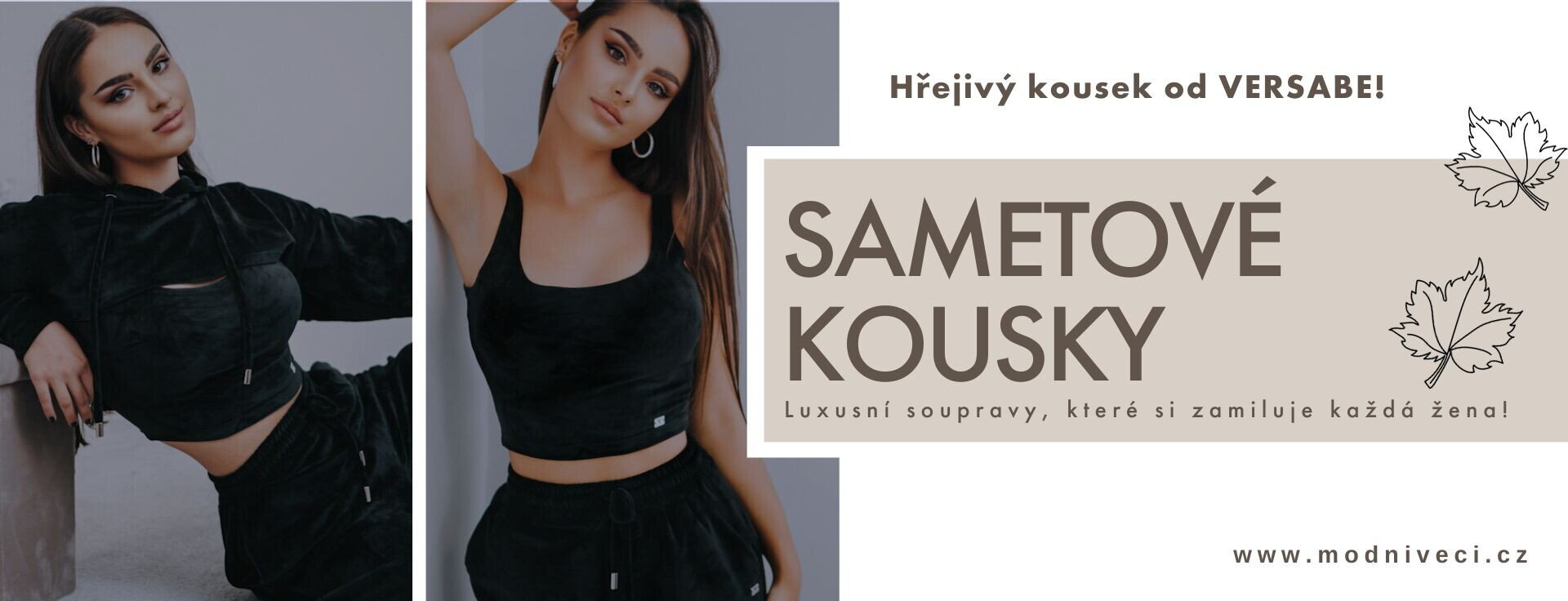 sametové kousky