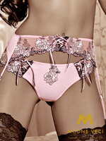 Tanga kalhotky Róža Natali pink