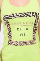 Dámské tílko AMOUREUX DE LA VIE 65424-12 - hráškové