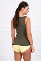 Dámské tílko FEMME 9000-1 - ARMY zelené