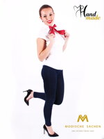 Bílá dámská košile s mašlí Slim Fit VS-DK1721 - červená s tečkami