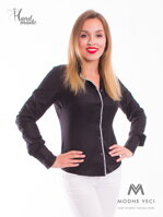 Černá dámská košile Slim Fit VS-DK1715