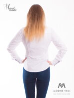 Bílá dámská košile Slim Fit VS-DK1716