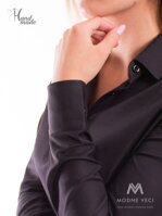 Černá dámská košile Slim-Fit VS-DK1727