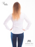 Bílá dámská košile Slim Fit VS-DK1728