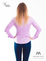 Růžová dámská košile Slim-Fit VS-DK1731