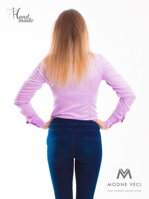 Růžová dámská košile Slim-Fit VS-DK1731