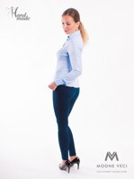 Modrá dámská košile Slim-Fit VS-DK1732