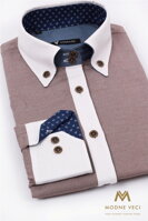 Zajímavá dámská košile Slim Fit VS-DK1737