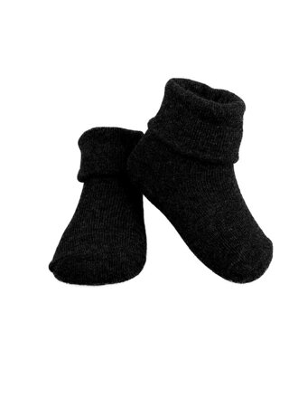 Dětské ponožky v černé barvě