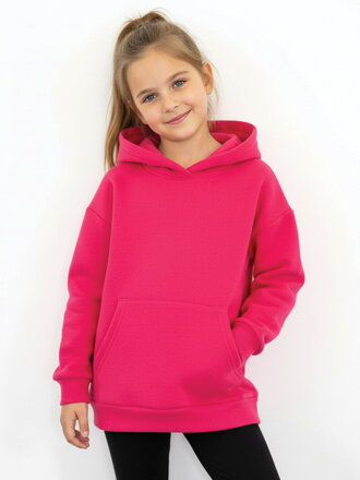 Dívčí oversize mikina VSB KIDS růžová