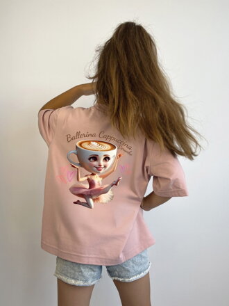 Dívčí tričko VSB BALLERINA růžové
