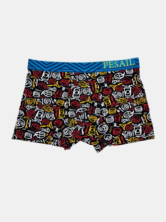 Pánské bavlněné boxerky PESAIL černé