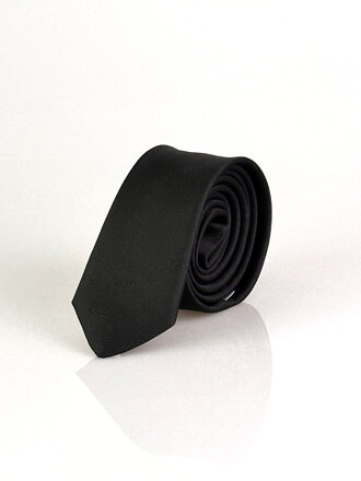 Pánská luxusní kravata v černé barvě