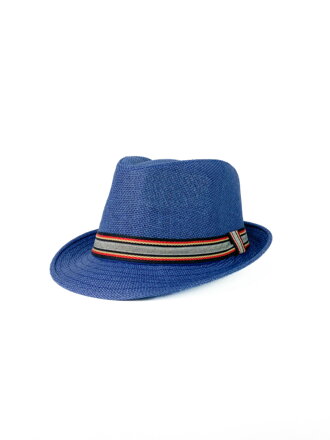 Pánský klobouk 2-08 tmavě-modrý