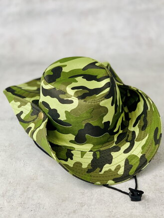 Pánský maskáčový klobouk A-31 zelený