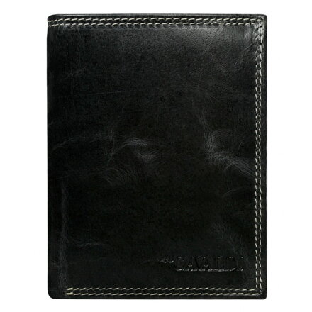 Pánská kožená peněženka Cavaldi PRM-034-ZIP černá
