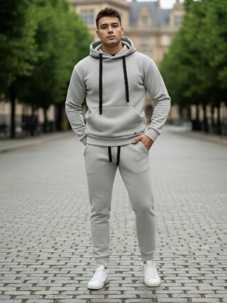 Pánská tepláková souprava VSB CLASSIC mineral