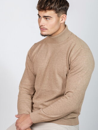 Pánský elegantní hnědý rolák