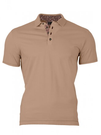 Pánské Polo tričko Versabe hnědé VS-PO 1912