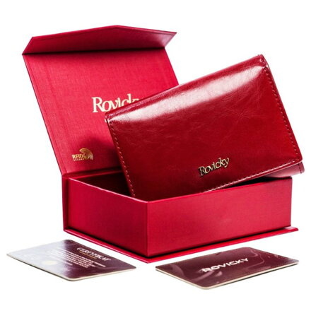 Dámská luxusní peněženka ROVICKY 8804 červená
