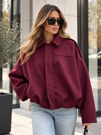 Dámská přechodná bunda oversize 