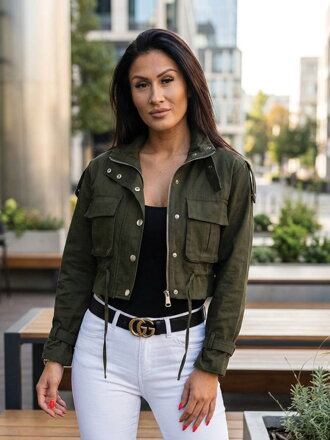 Dámská přechodná bunda MSF zelená