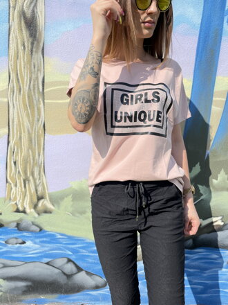 Dámské triko MFY GIRLS UNIQUE růžové