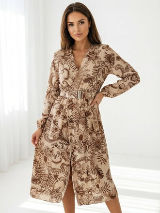 Dámské šaty se zajímavým vzorem 