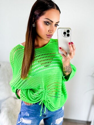 Stylový dámský svetr NEONGREEN 