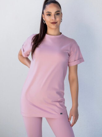 Dámské prodloužené tričko VSB CASANDRA růžové