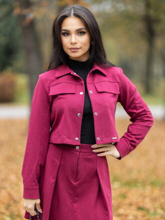 Burgundy dámské VSB LISA sako