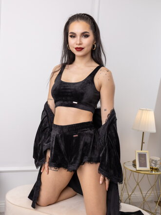 Dámský pyžamový set JANNYS VSB22 black 