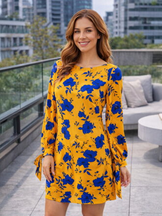 Dámské šaty VS-SA-1912 vzor květiny