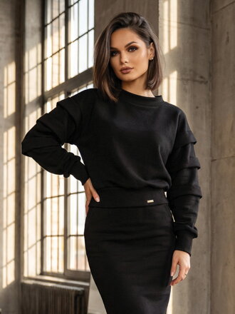 Trendy VSB tepláková mikina ELIZABETH černá