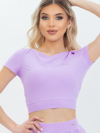 Croptop ve fialové barvě VSB TALIA